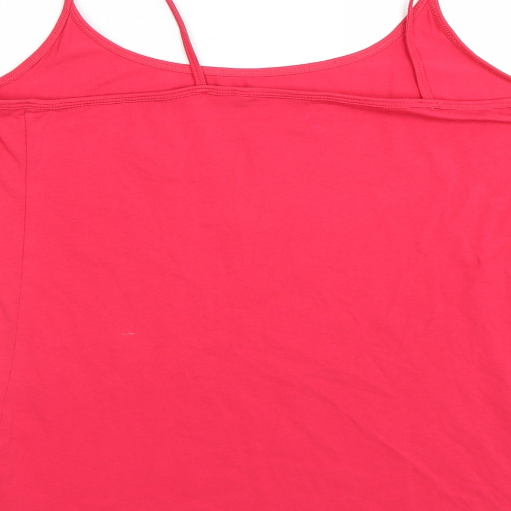 NEXT Womens Pink Basic Tank Size 16