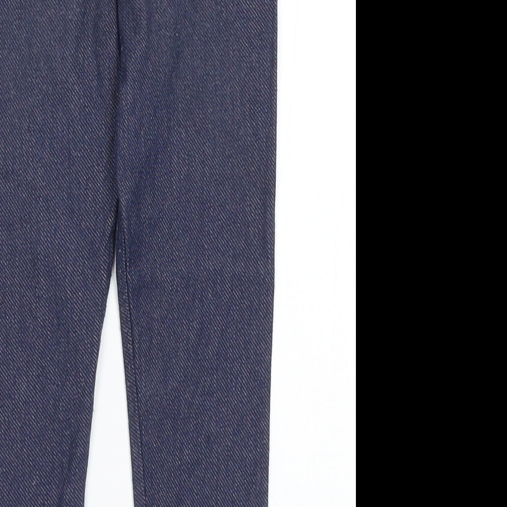 Flapdoodles Girls Blue Capri Trousers Size 3 Years