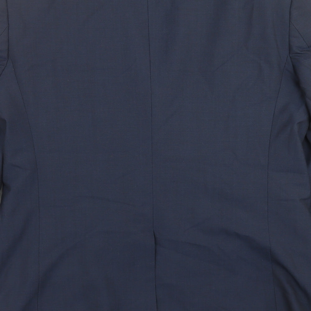 Marks and Spencer Mens Blue Jacket Suit Jacket Size 38