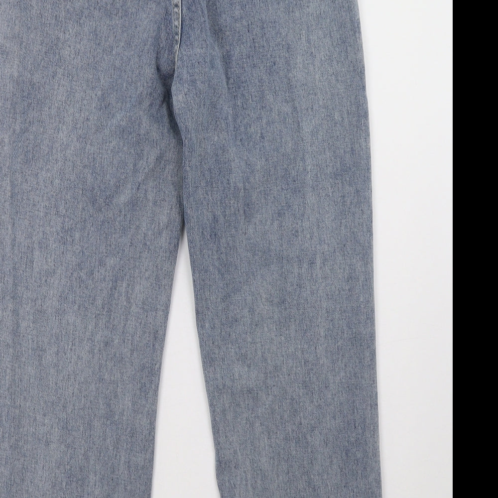 SheIn Womens Blue Denim Mom Jeans Size S L30 in