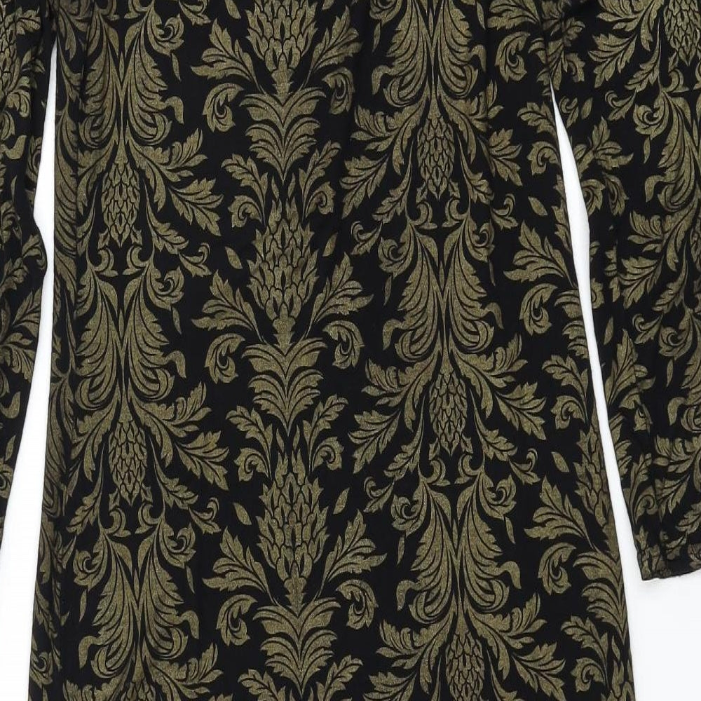Select Womens Multicoloured Paisley Bodycon Size 12