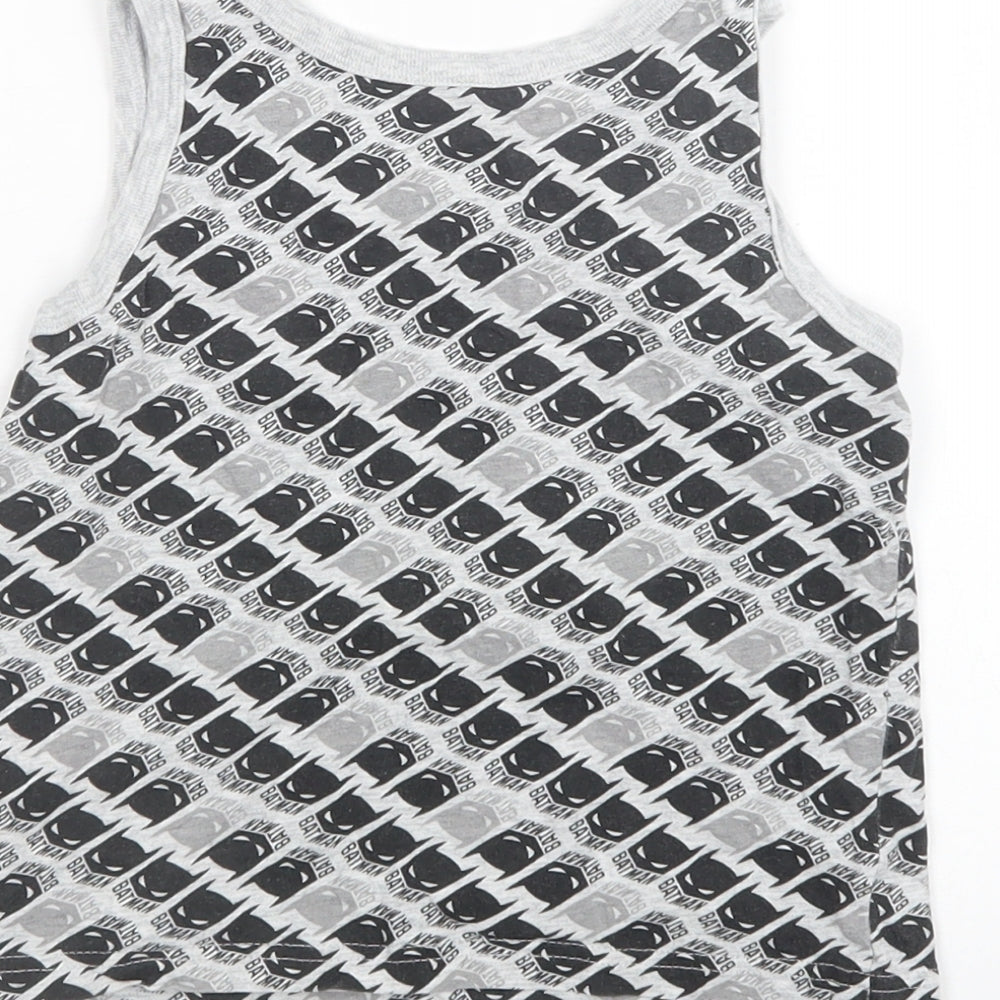George Boys Multicoloured Basic Tank Size 5-6 Years - batman