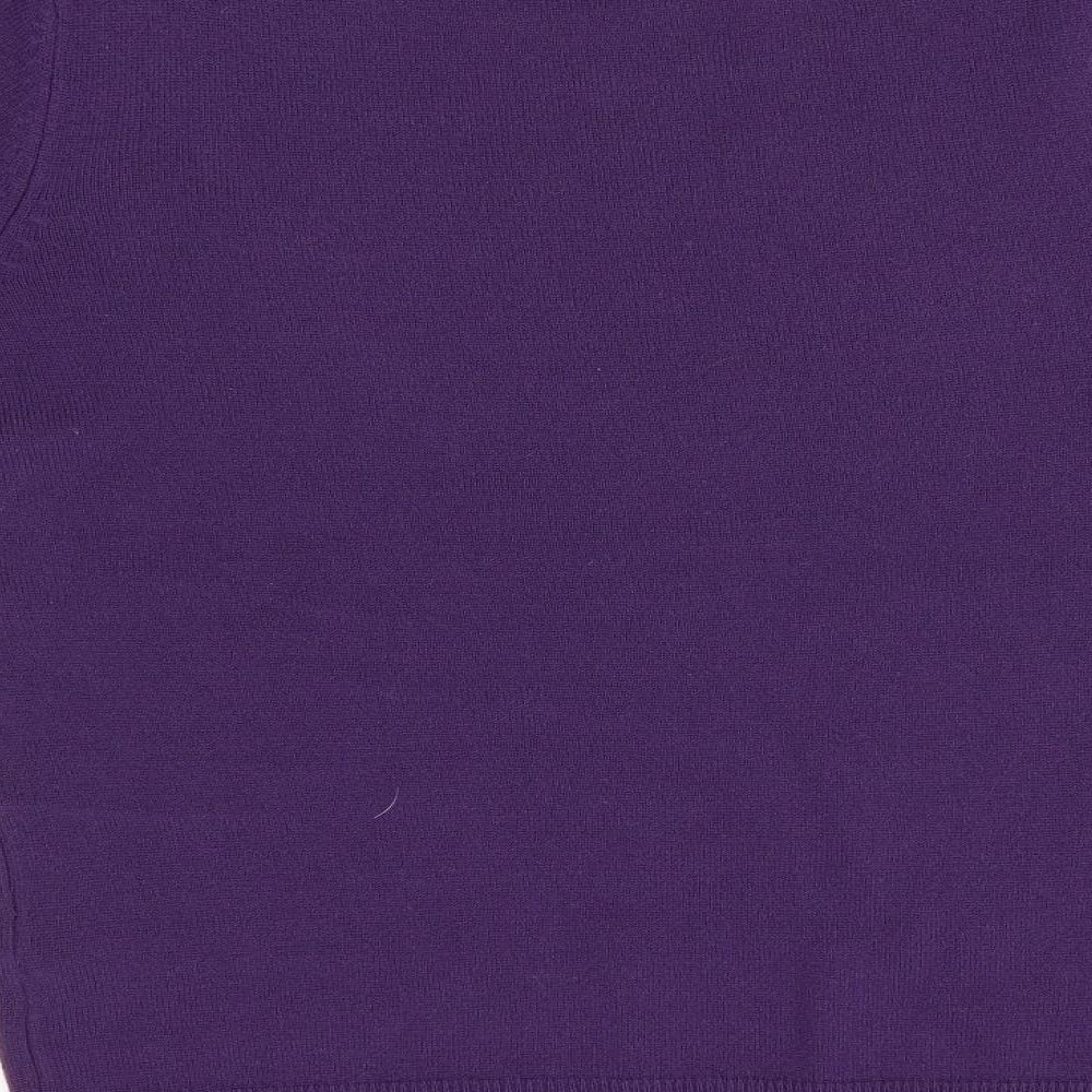 Marks and Spencer Womens Purple Pullover Jumper Size 8