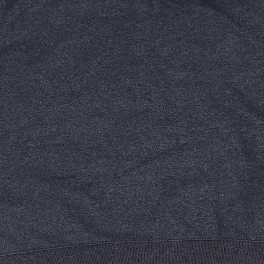 Matalan Mens Blue Full Zip Sweatshirt Size L