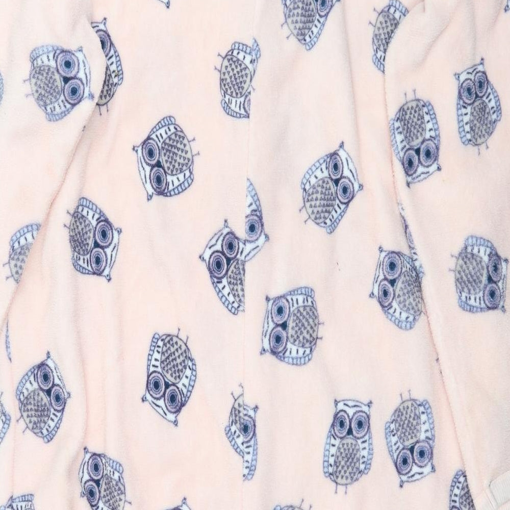 Love to Lounge Womens Pink One Piece Size XL - Owl print Onesie