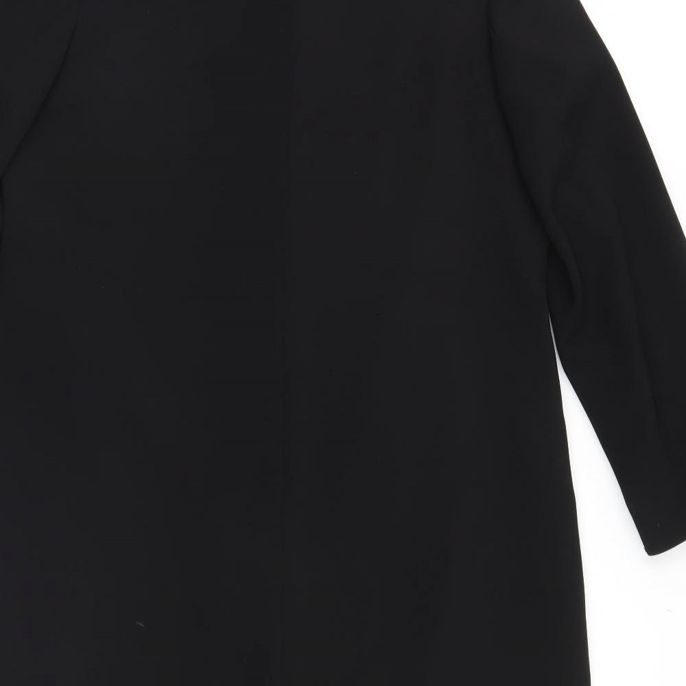Marks and Spencer Womens Black Overcoat Coat