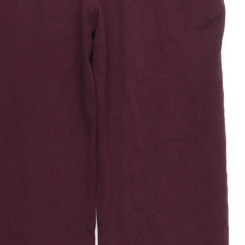 M&S Womens Purple Jegging Trousers Size 12 L30 in