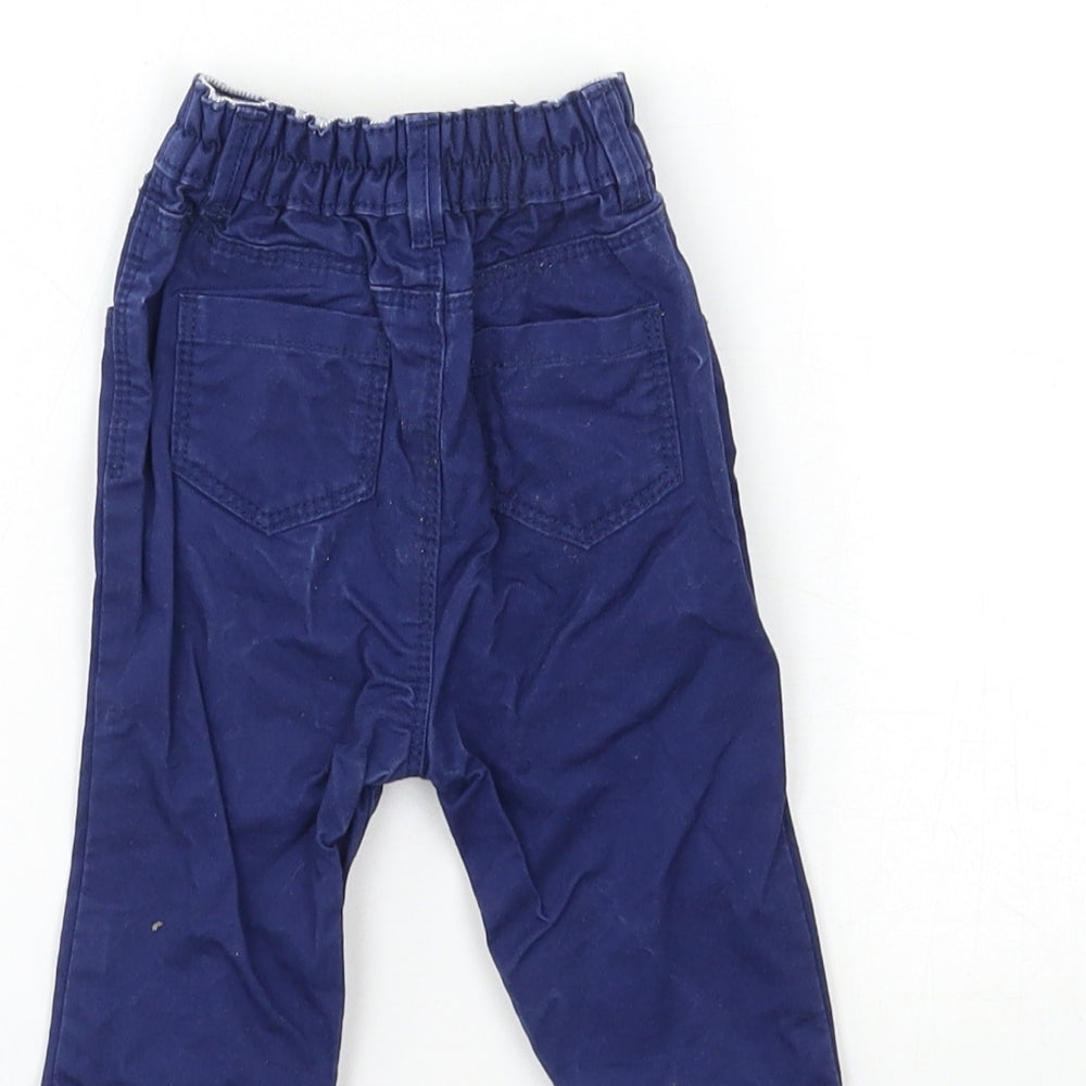 TU Baby Blue Cargo Trousers Size 3-6 Months
