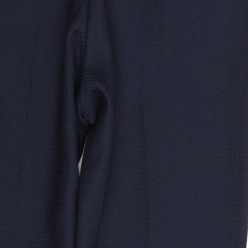 Dorothy Perkins Womens Blue Trousers Size 12 L23 in