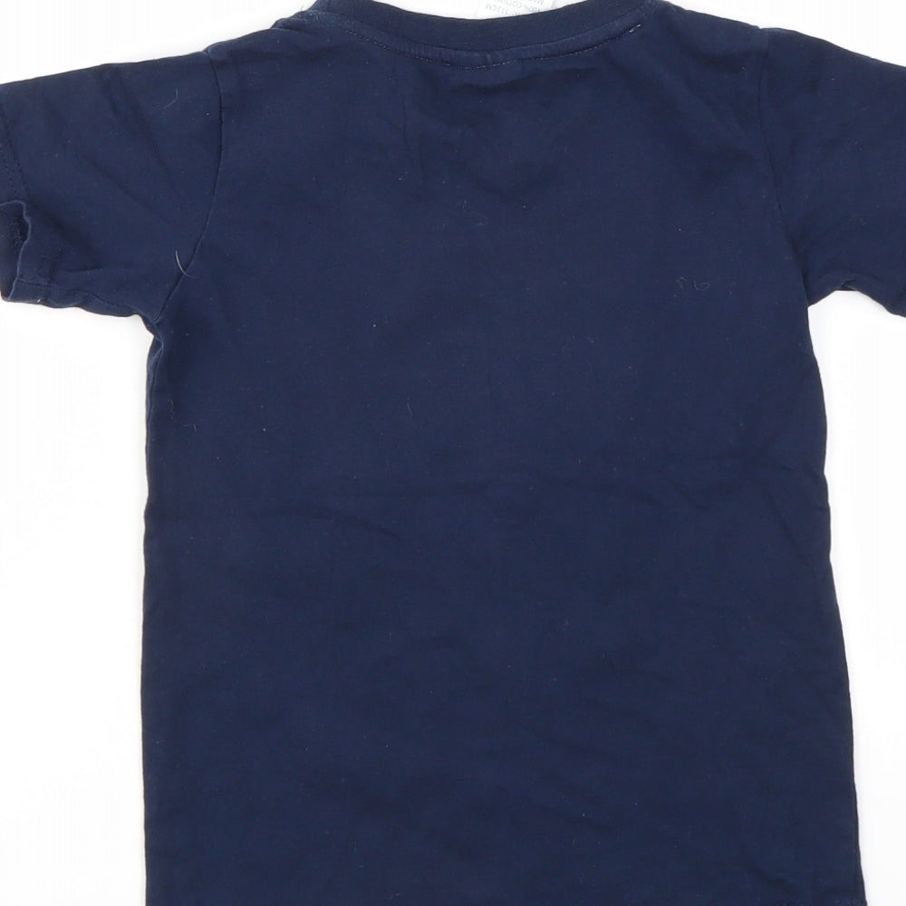 Ricochet Boys Blue Basic T-Shirt Size 5 Years