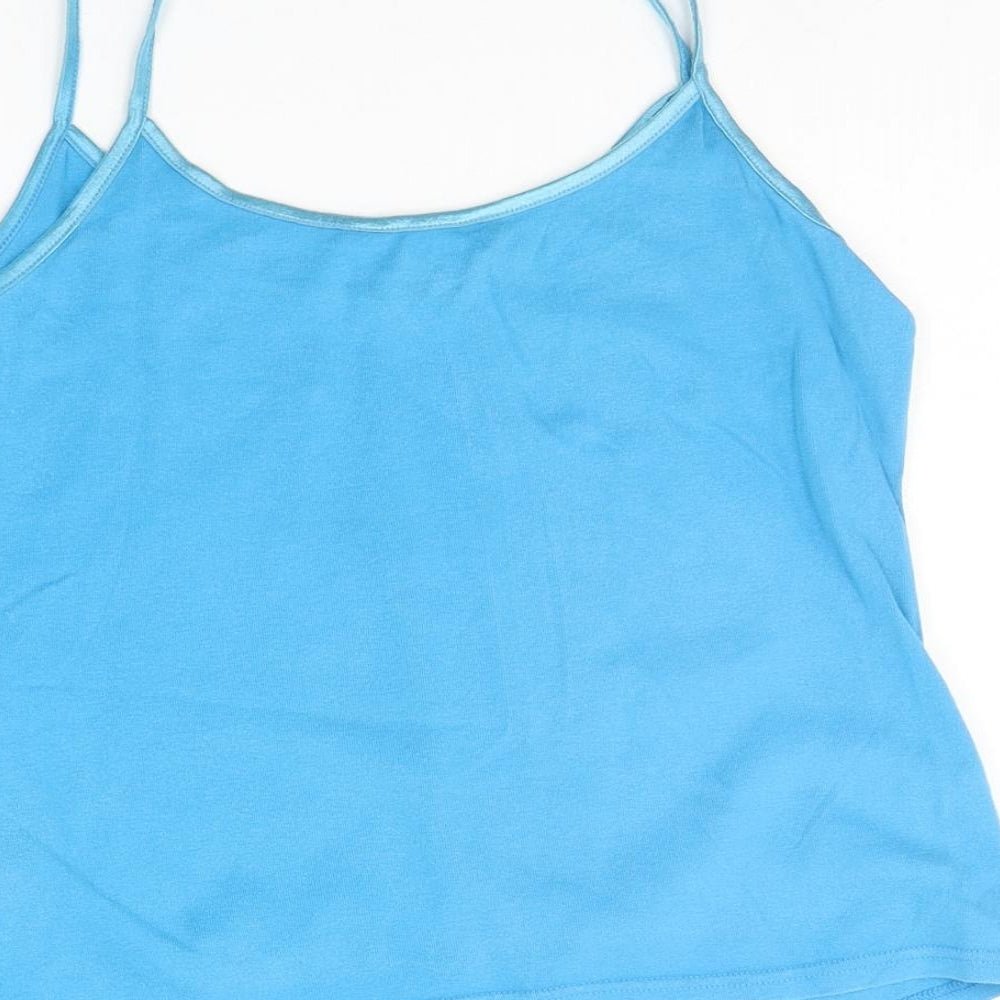 Dorothy Perkins Womens Black Basic Tank Size 14