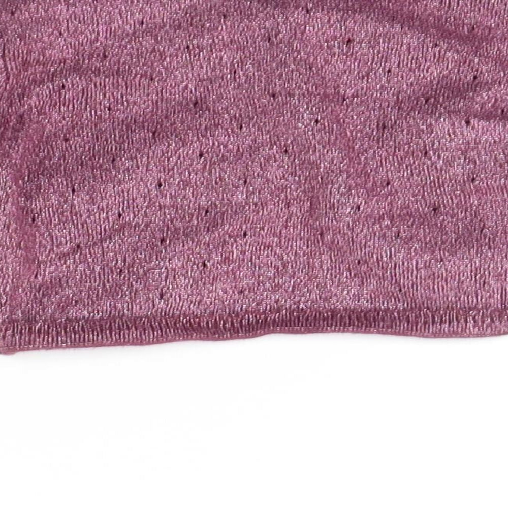 Nutmeg Girls Purple Cardigan Jumper Size 2-3 Years