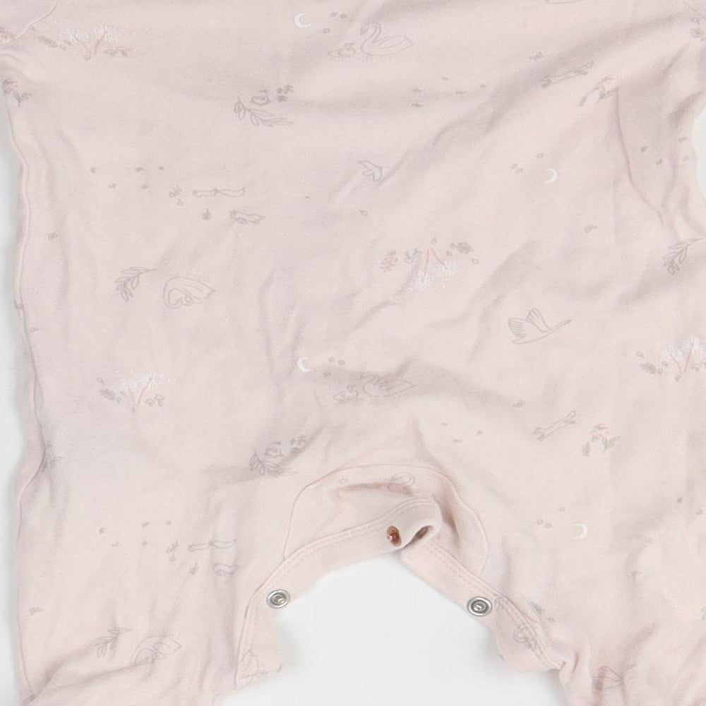 Mothercare Baby Pink Babygrow One-Piece Size 0-3 Months