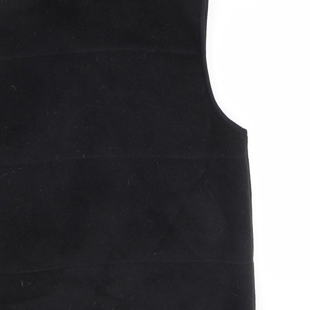 eivissa Womens Black Gilet Size M