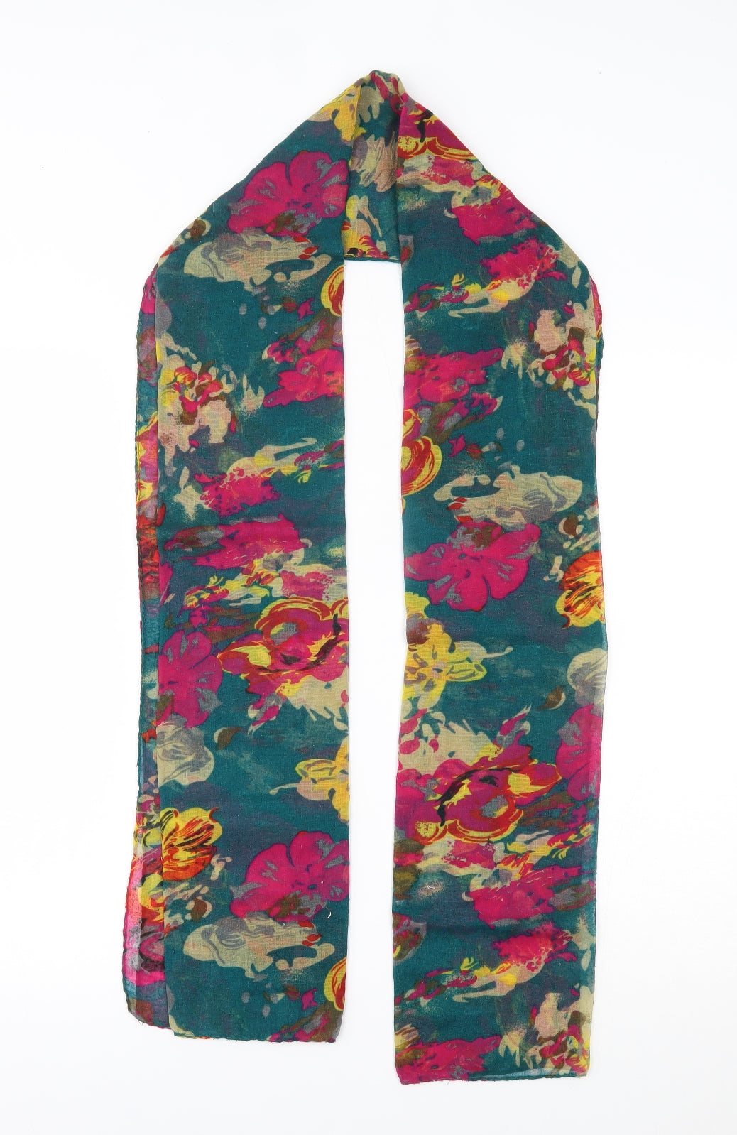 Preworn Womens Multicoloured Scarf