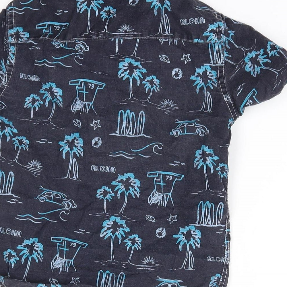 Pep&co Boys Blue Basic Button-Up Size 3-4 Years