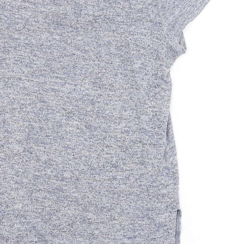 Atmosphere Womens Blue Basic T-Shirt Size 8