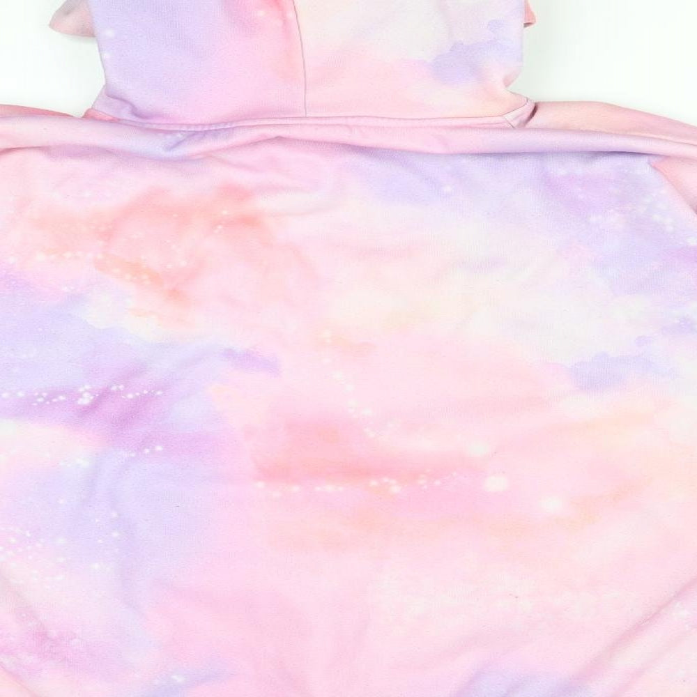 Criminal Damage Womens Multicoloured Pullover Hoodie Size M