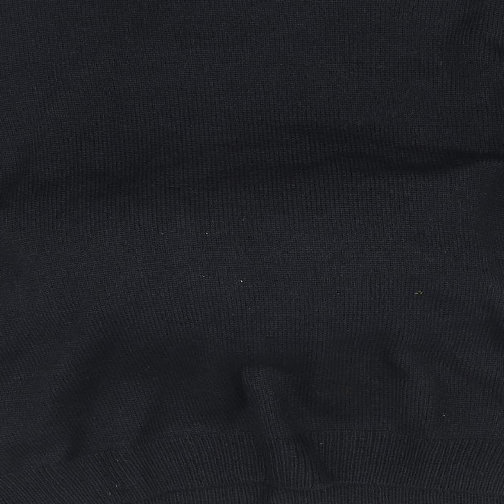 Cedar Wood State Mens Black Polka Dot Pullover Sweatshirt Size L - CHRISTMAS