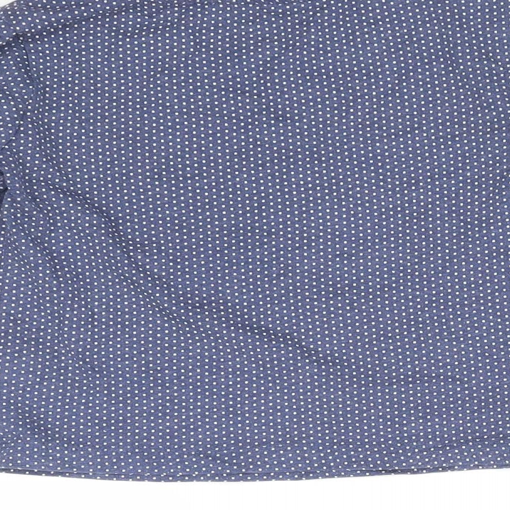Very Girls Blue Polka Dot Basic T-Shirt Size 2-3 Years