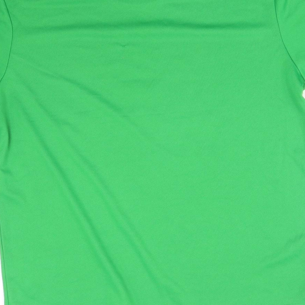 Roly Mens Green Basic T-Shirt Size L - LIVERPOOL SPRING 10K 2019