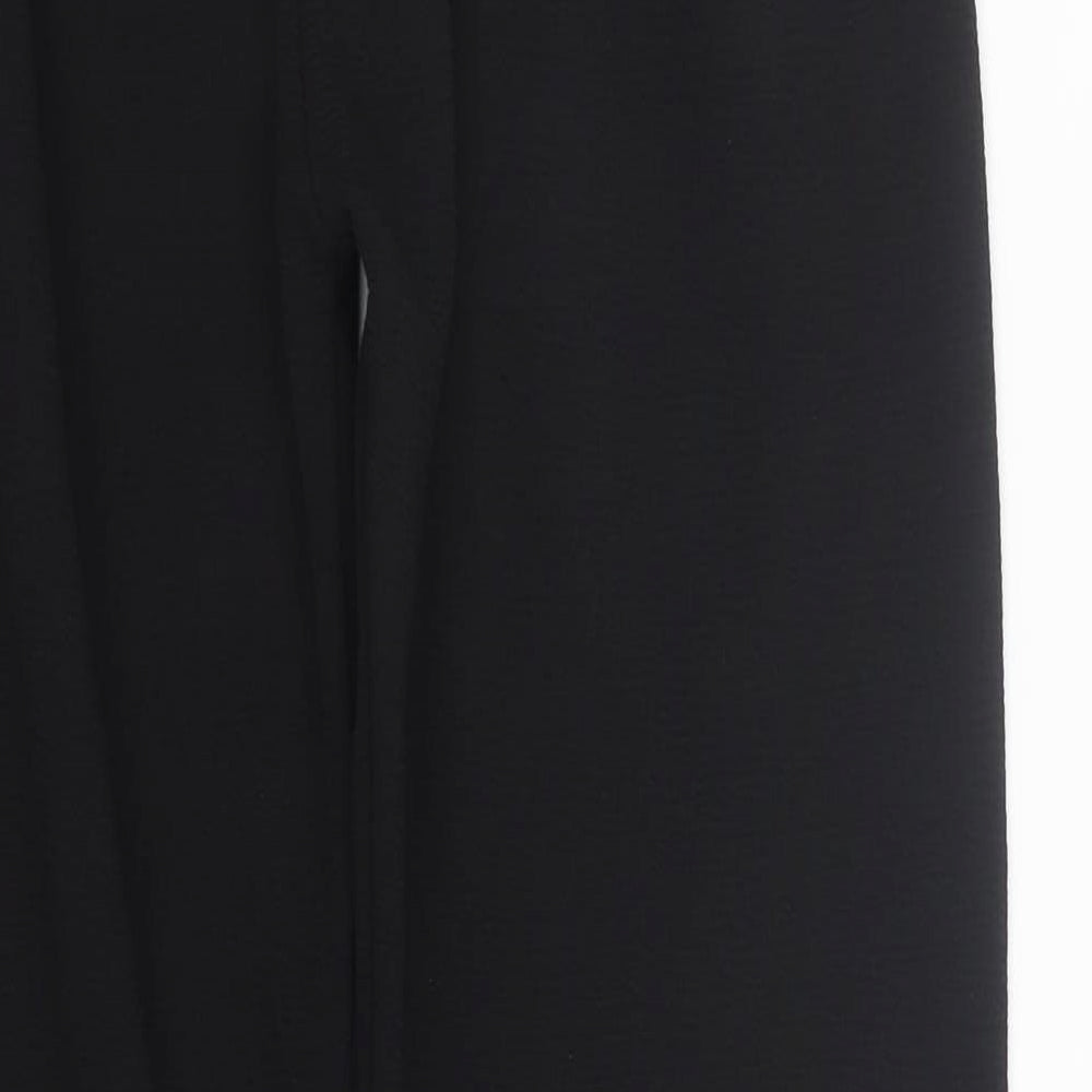 Preworn Womens Black Trousers Size S L28 in