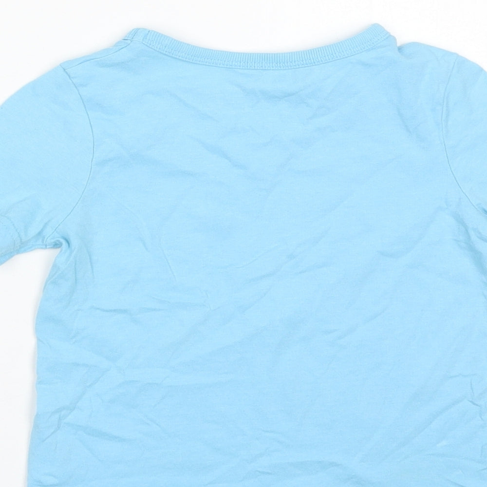 George Boys Blue Basic T-Shirt Size 2-3 Years - Robot