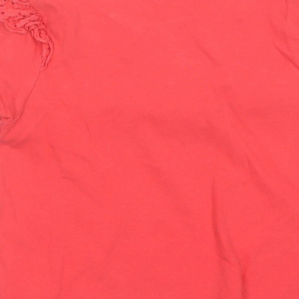TU Boys Red Basic T-Shirt Size 5-6 Years