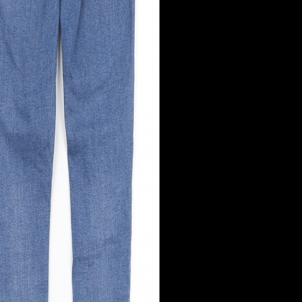 Denim Co Womens Blue Skinny Jeans Size 6 L28 in