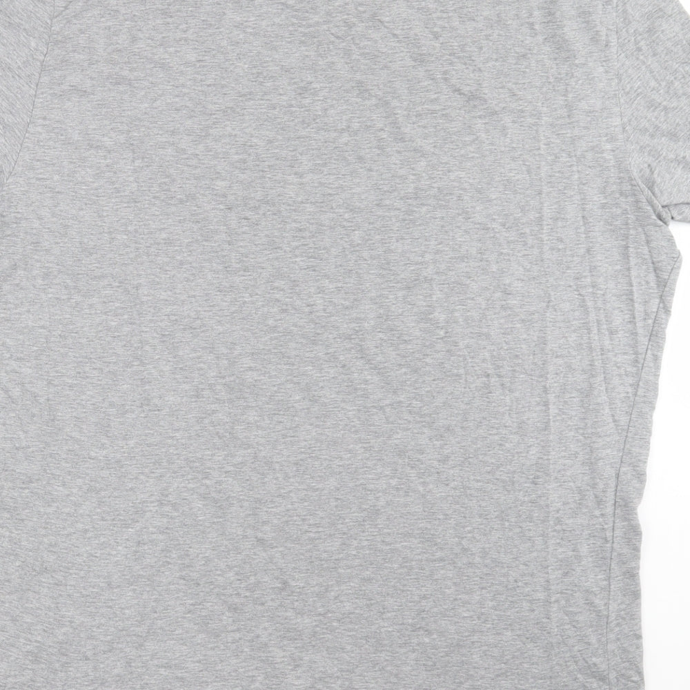 David gandy Mens Grey T-Shirt Size XL
