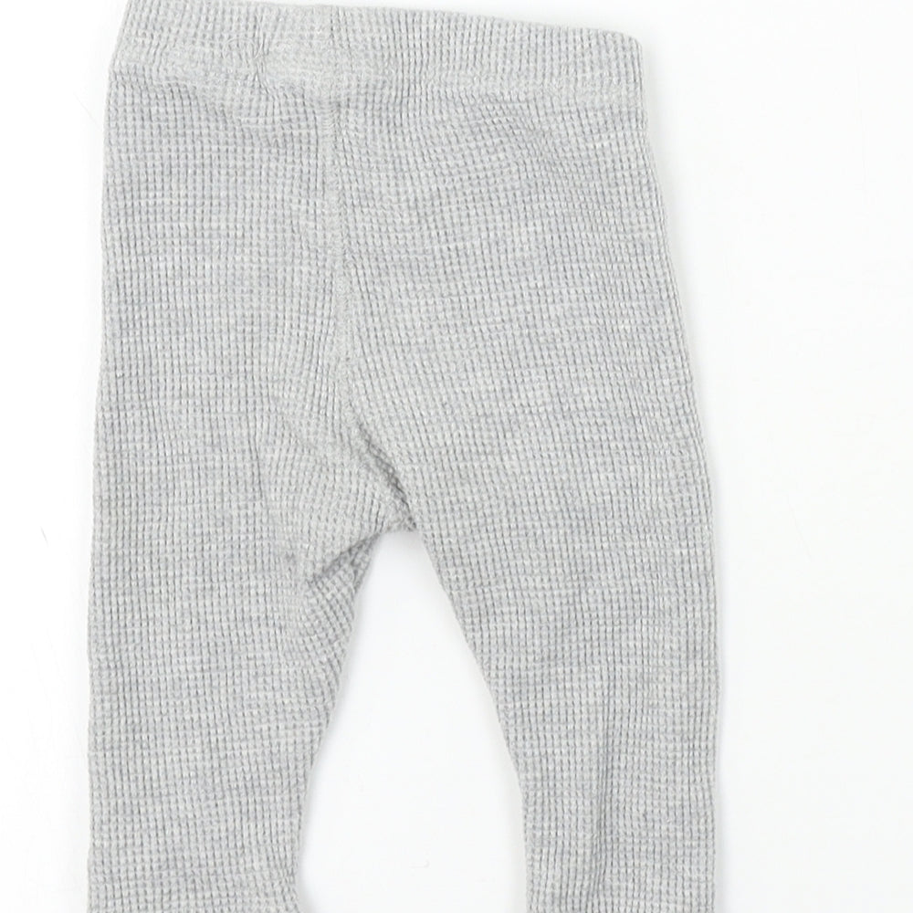 H&M Boys Grey Jogger Trousers Size 9 Months