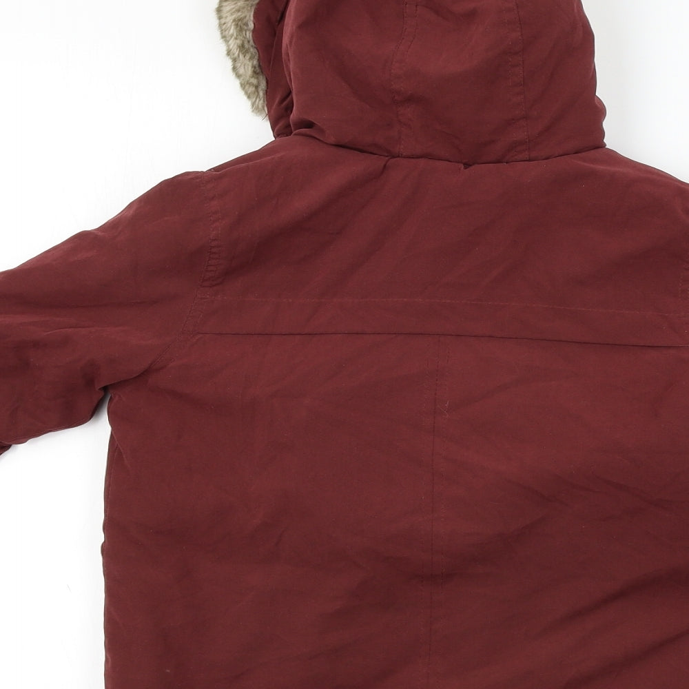 Marks and Spencer Boys Brown Jacket Coat Size 4XL