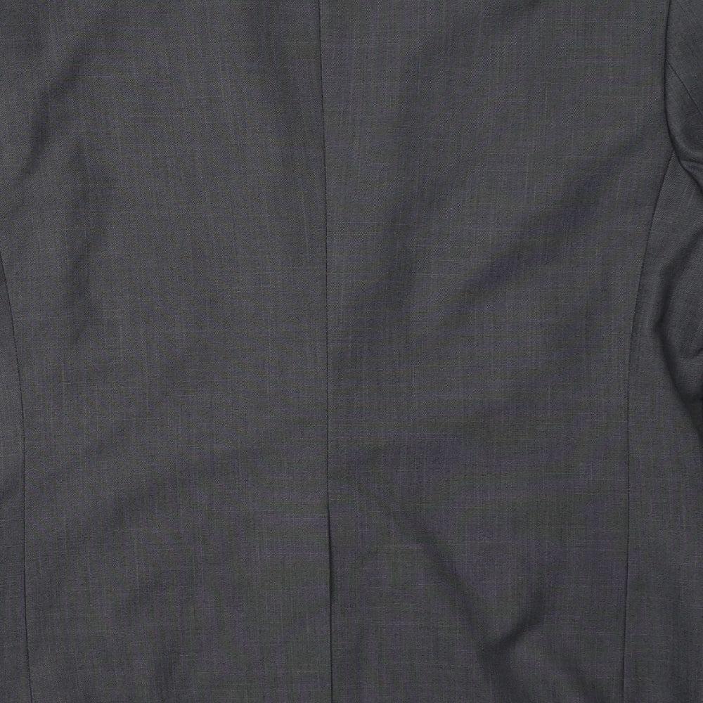 Cedar Wood State Mens Grey Jacket Blazer Size 40