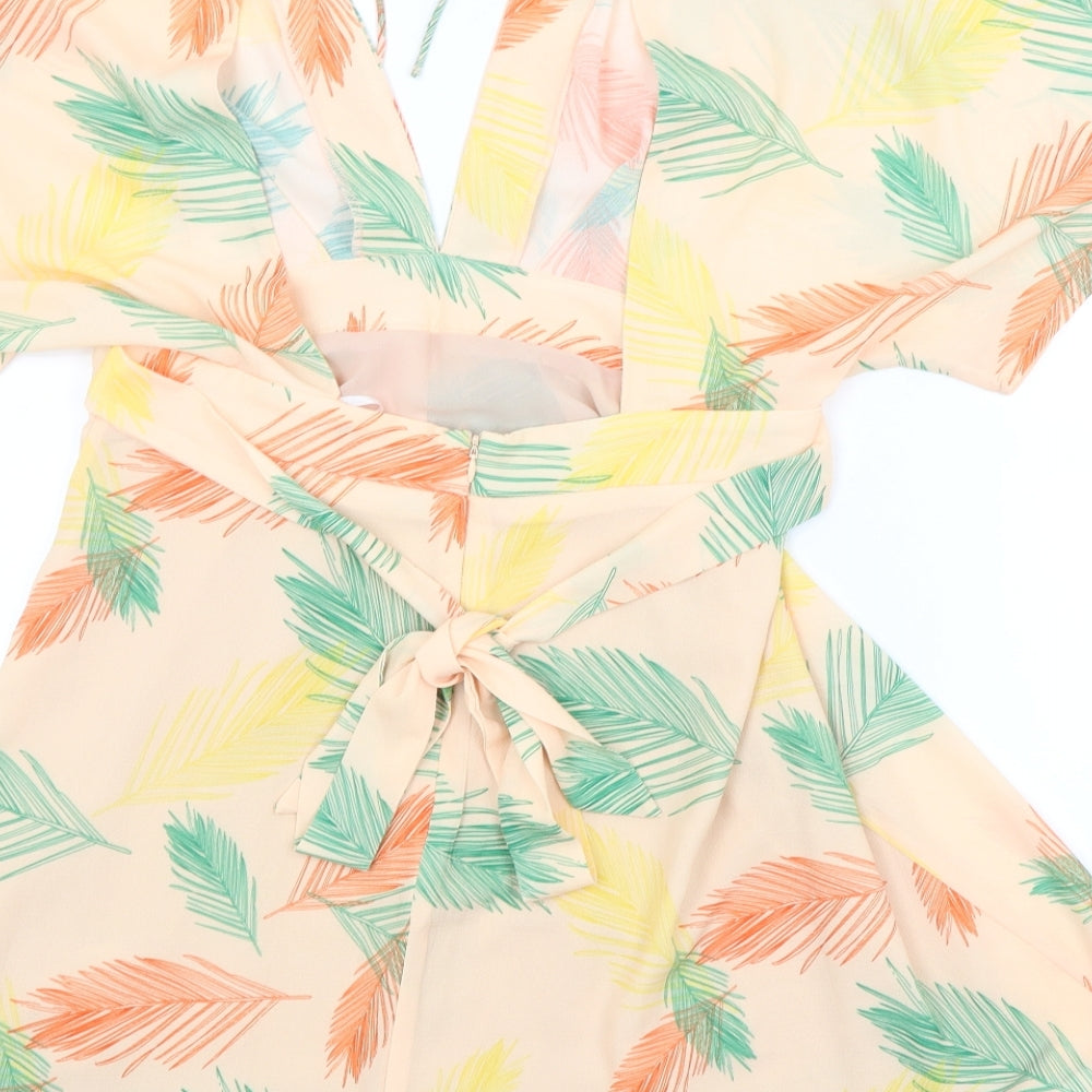 Preworn Womens Orange A-Line