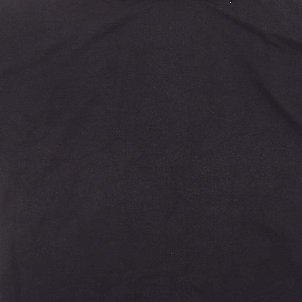 Mode Mens Black T-Shirt Size L