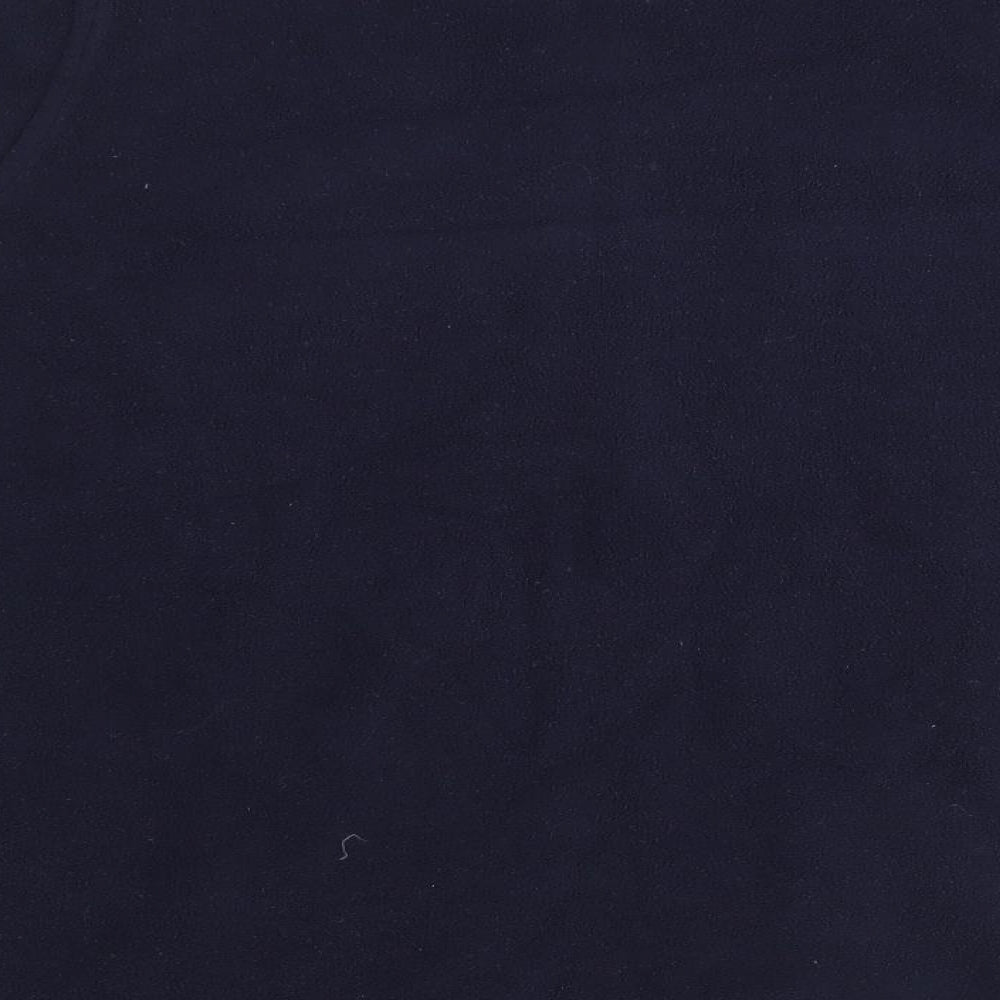 EWM Womens Blue Full Zip Sweatshirt Size M
