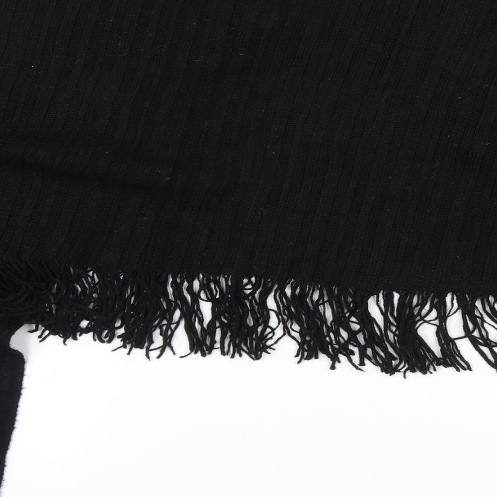 Marks and Spencer Womens Black Wrap Jumper One Size