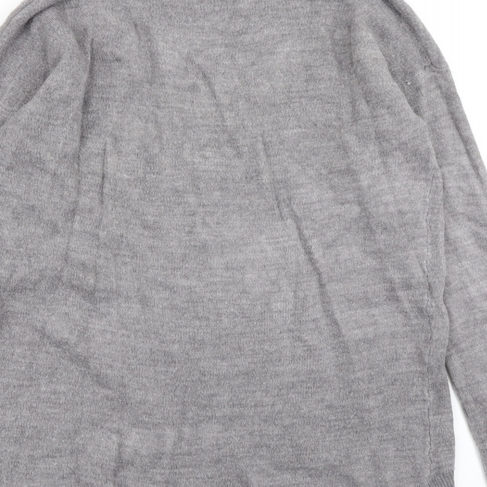 Atmosphere Womens Grey Knit Pullover Jumper Size 8