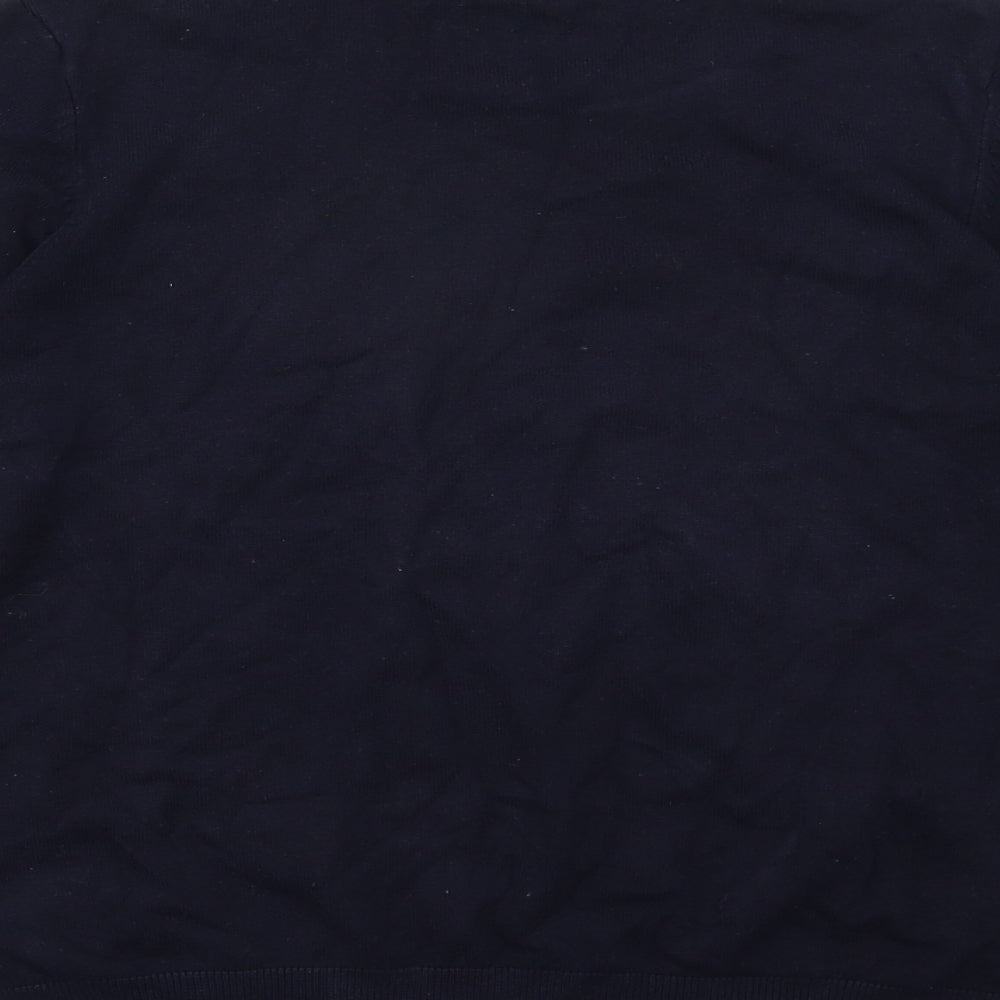 H&M Womens Blue Knit Pullover Jumper Size M