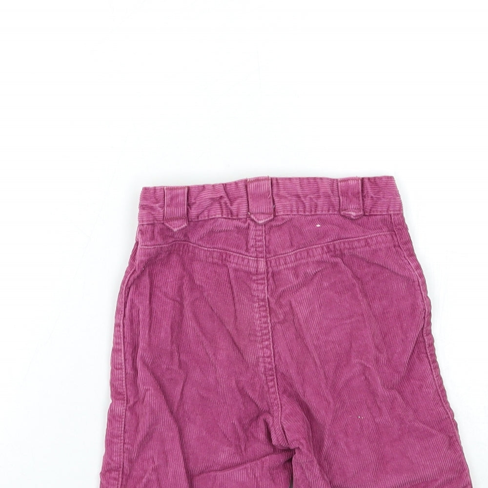 Gap Baby Purple Corduroy Cropped Trousers Size 18-24 Months