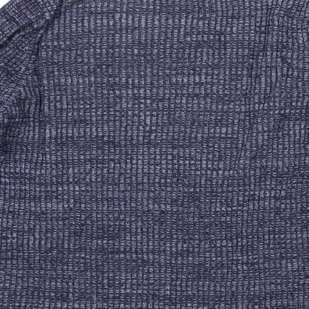 Marks and Spencer Womens Blue Knit Pullover Jumper Size 14