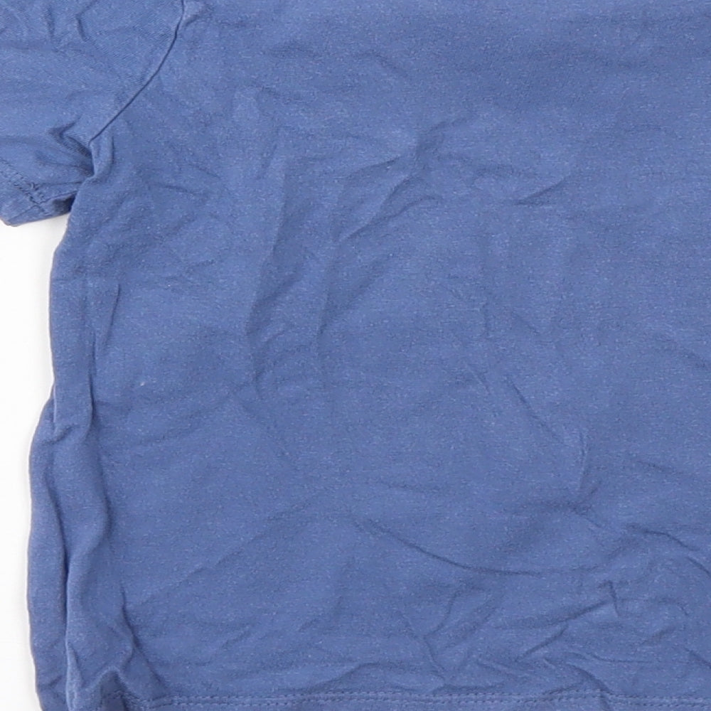 Gap Boys Blue Geometric Basic T-Shirt Size XS