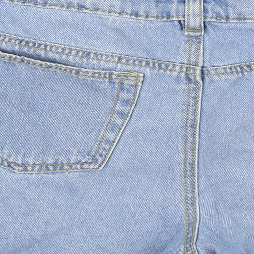 Denim Co Girls Blue Hot Pants Shorts Size 14-15 Years