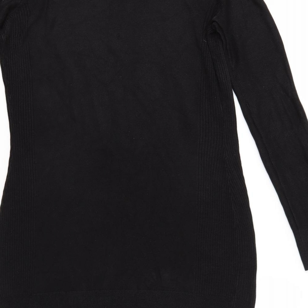 Dorothy Perkins Womens Black Jumper Dress Size 10
