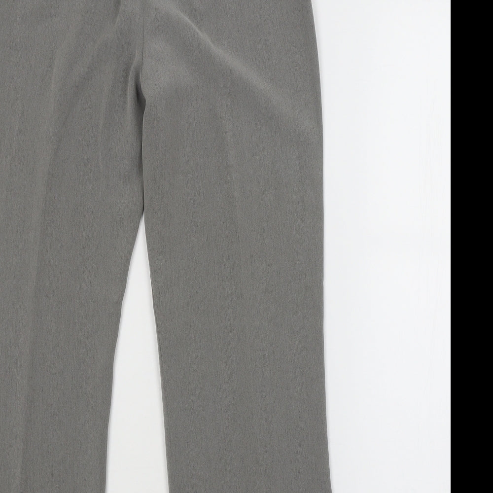 NEXT Womens Grey Trousers Size 8 L26 in