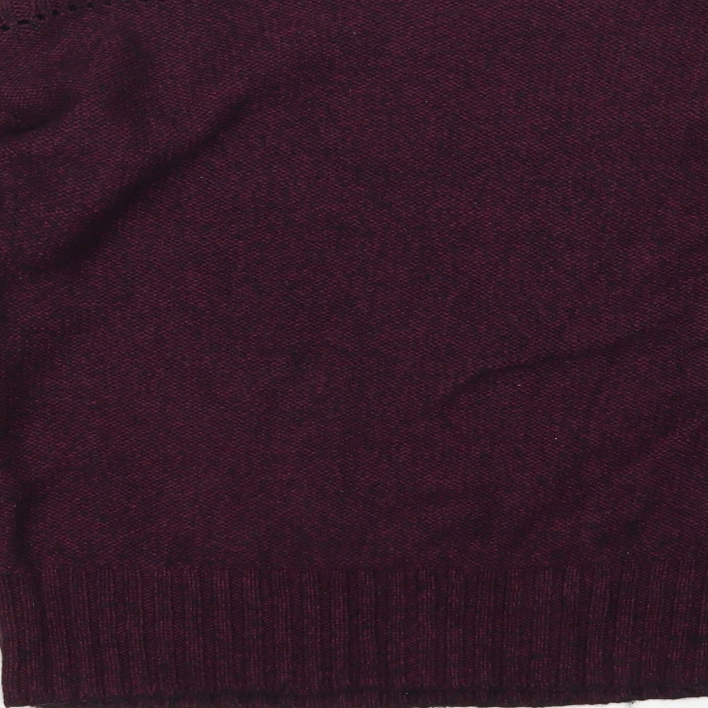 Gap Womens Purple Pullover Jumper Size L