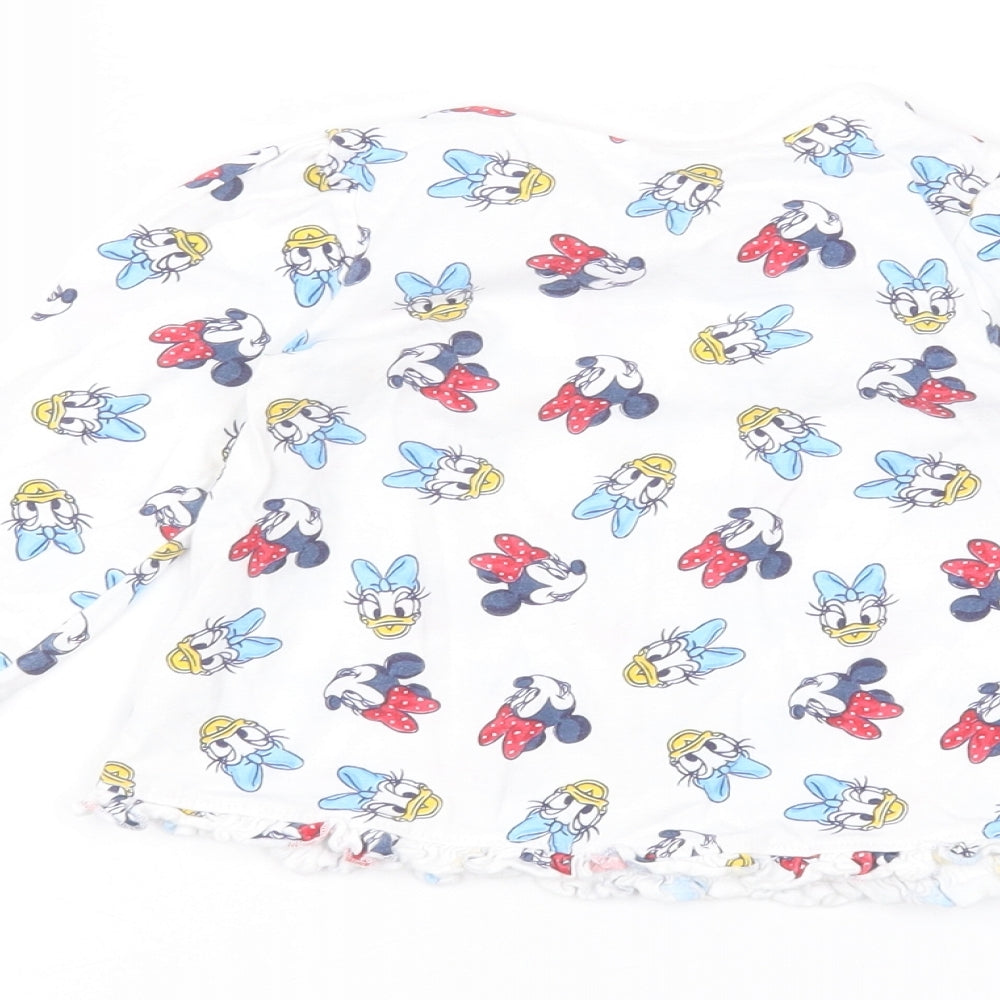George Baby White Basic T-Shirt Size 9-12 Months