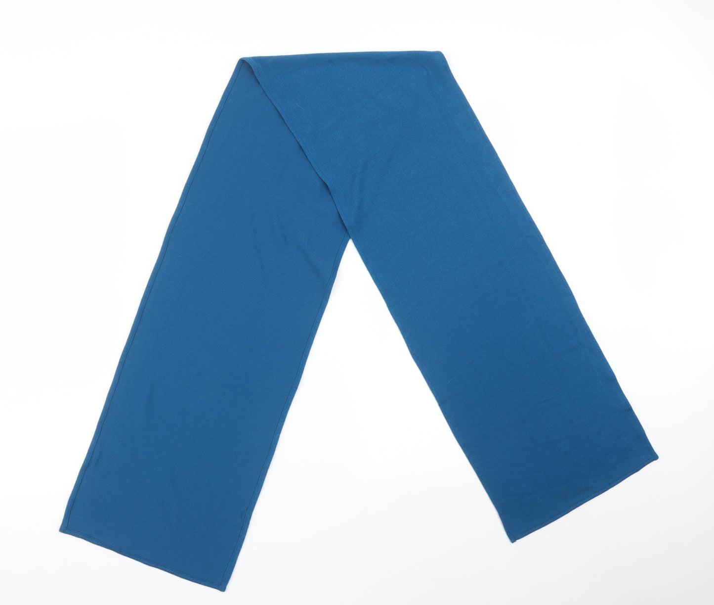 Preworn Unisex Blue Scarf One Size