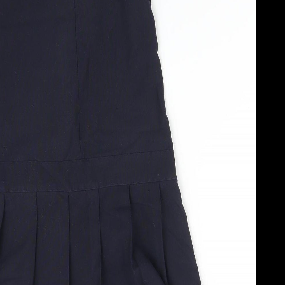 BHS Girls Blue Pinafore/Dungaree Dress Size 9 Years