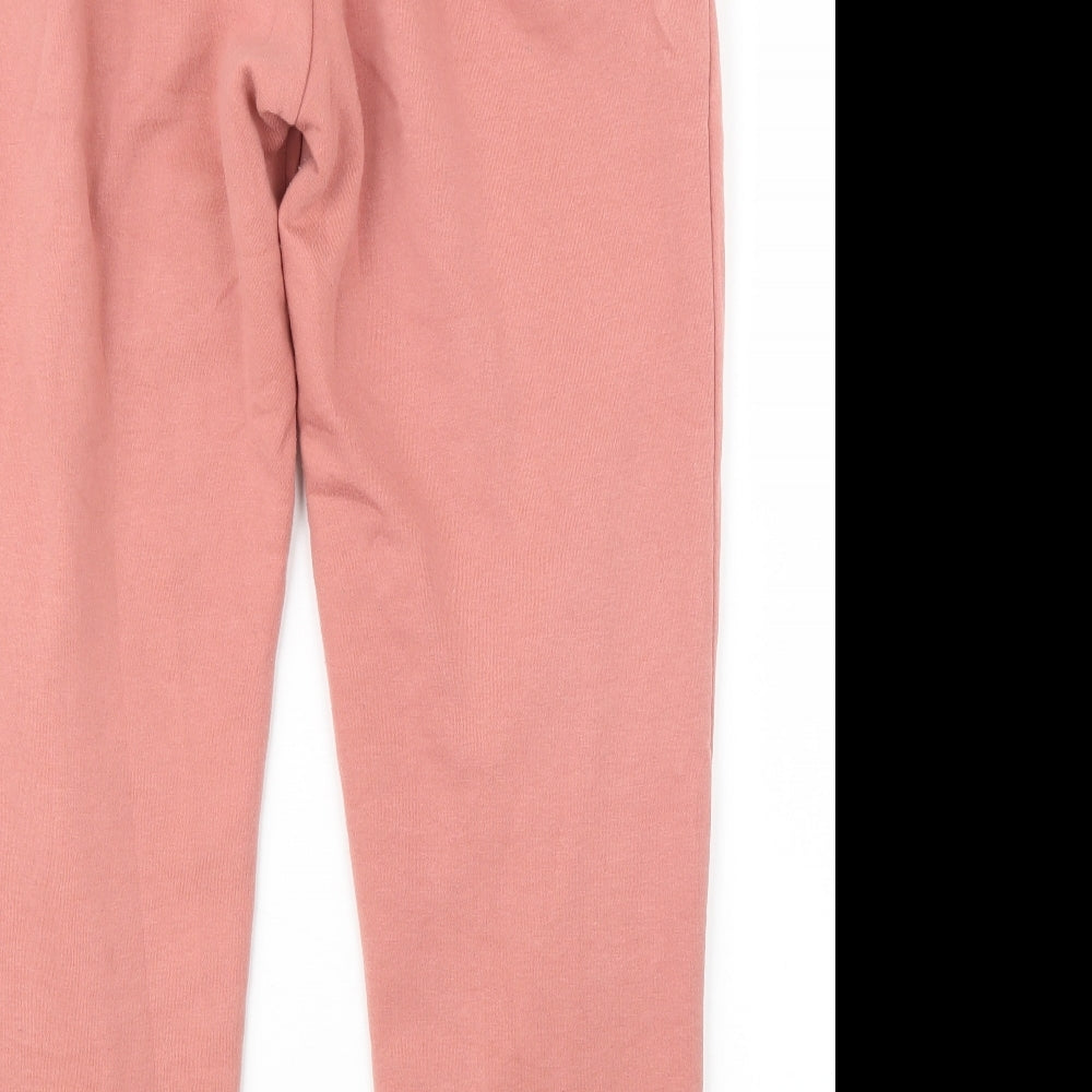 Chelsea Peers Womens Pink Jogger Trousers Size M L26.5 in